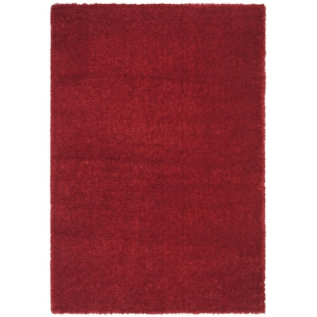 Safavieh 8 x 10 ft. August Shag 900 Power-Loomed Rectangle Rug - Red AUG900Q-8